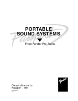 Fender Passport-P150 - Owners Manual